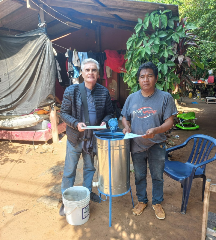 Entrega centrifugadora